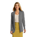 Port Authority Ladies Open Front Cardigan